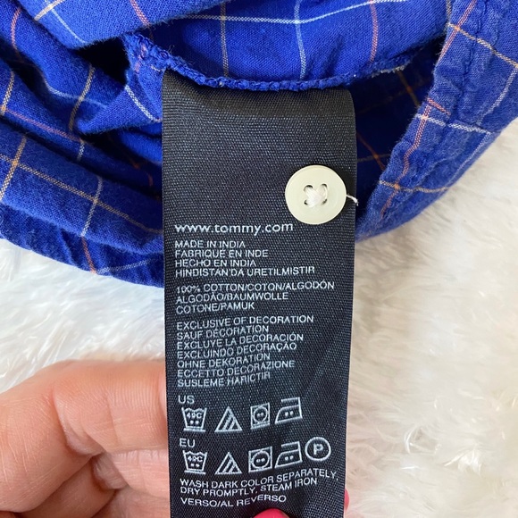 Tommy Hilfiger Short Sleeve Women’s Button Down XS - Picture 4 of 7